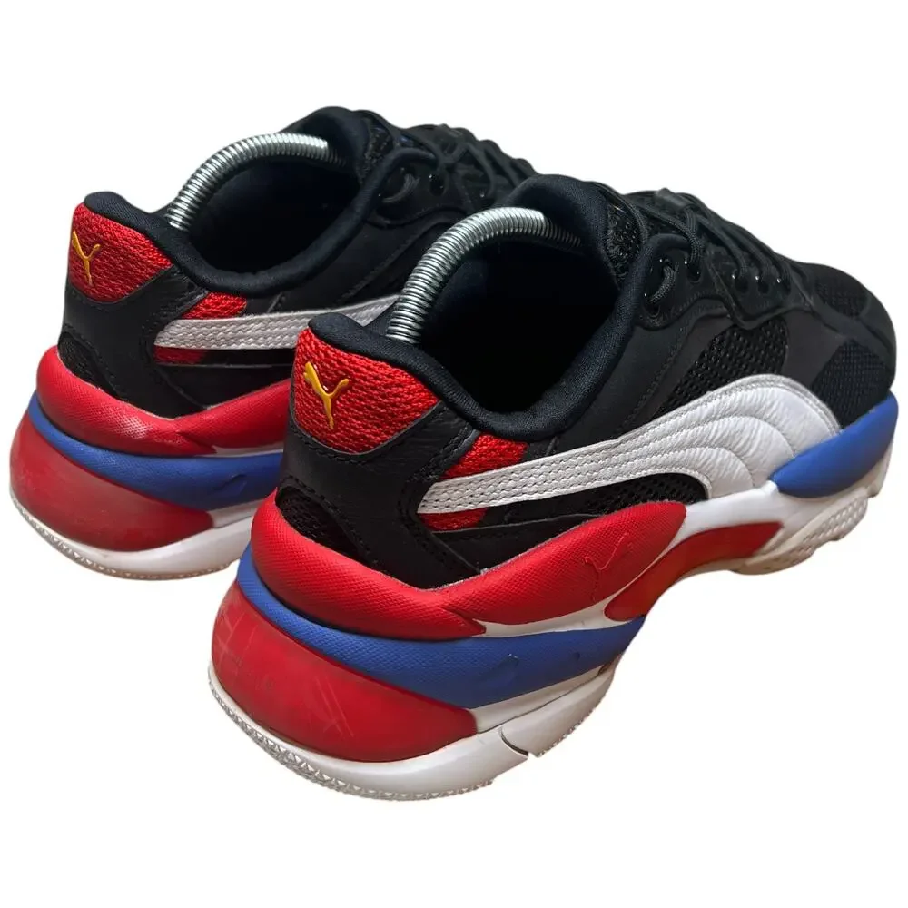 PUMA Lqdcell Epsilon Men's 9.5 Black Dazzling Blue Training Shoe Sneakers